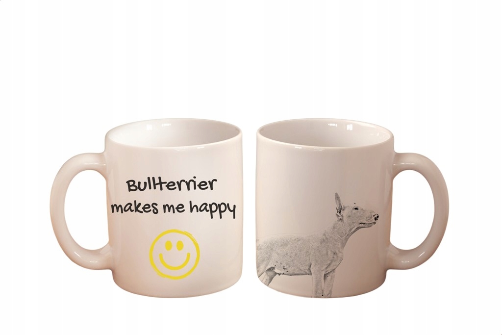 

Bulterier Kubek ceramiczny z nadrukiem