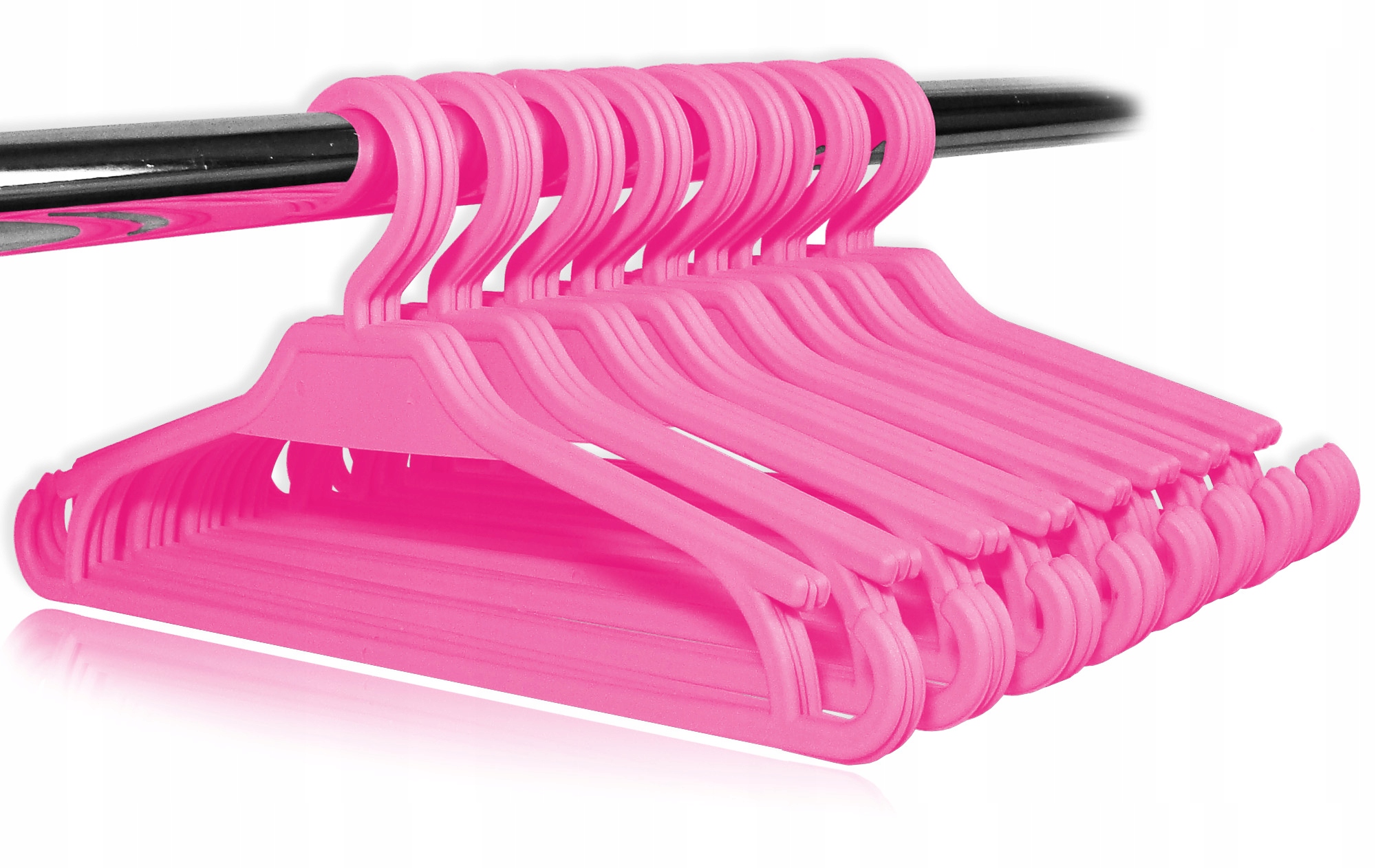 WIESZAKI DZIECIĘCE NA UBRANIA ODZIEŻ DLA DZIECI RÓŻOWE ODZIEŻOWY