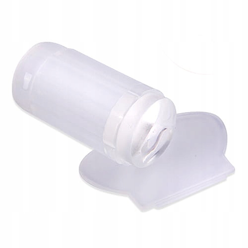 STEMPEL Manicure do Zdobień z Celownikiem CLEAR do Blaszek Stamping Ozdoby