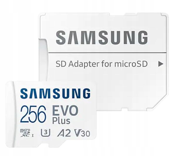Karta pamięci microSD Samsung Evo+ microSD 256GB 130/U3 A2 V30 (2024) Producent Samsung