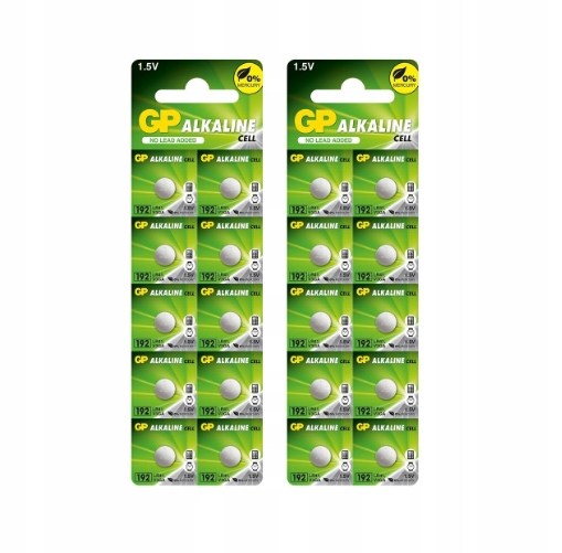 

20x Bateria alkaliczna Gp AG3 LR4 1,5V guzikowa