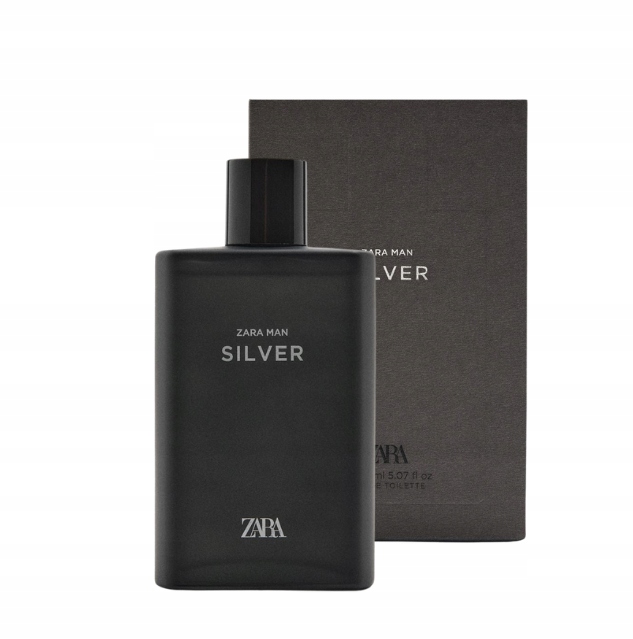 Zara Man Silver Edt Pánská Toaletní Voda 150 ml Velký Flakon