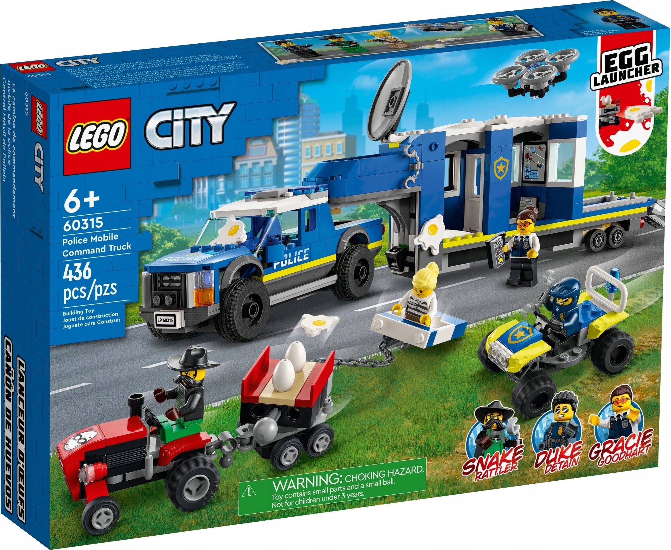 

Lego City 60315 Mobilne centrum dowodzenia policji