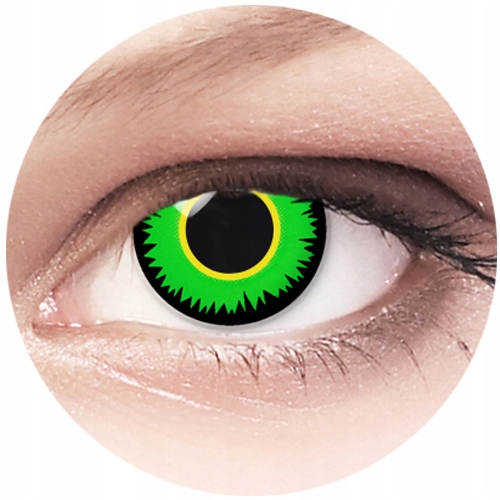 

Kolorowe Soczewki Crazy Green Werewolf Zielone