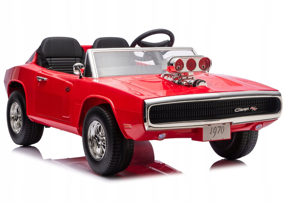 Auto Na Akumulator Dodge Charger R/t DLS-K12 24V7Ah Czerwony