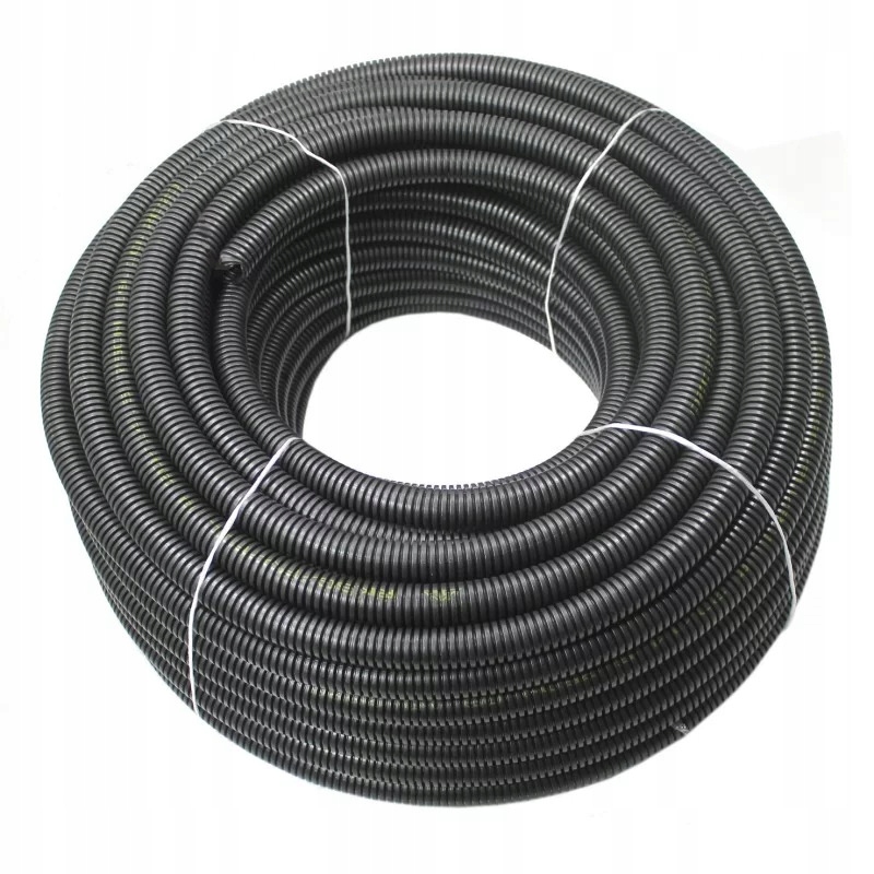 Rura Karbowana Peszel Z Pilotem Ochronna Do Kabli Pvc Fi. 32mm 25m 750N Uv