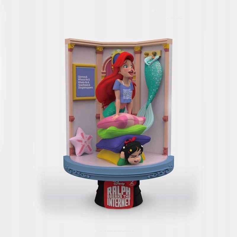 Ralph 2.0 Ariel & Vanellope D-Stage 15 cm