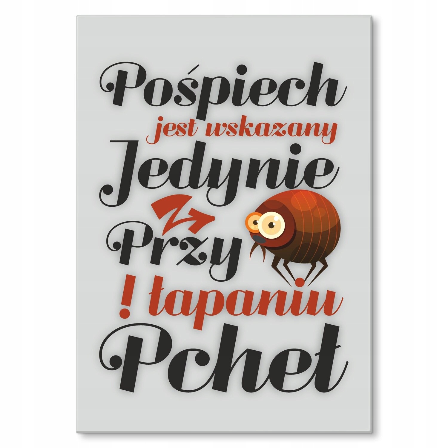 Kovový plakát ve spěchu je indikován Štítek Plech 42 x 59,4 cm Dárek