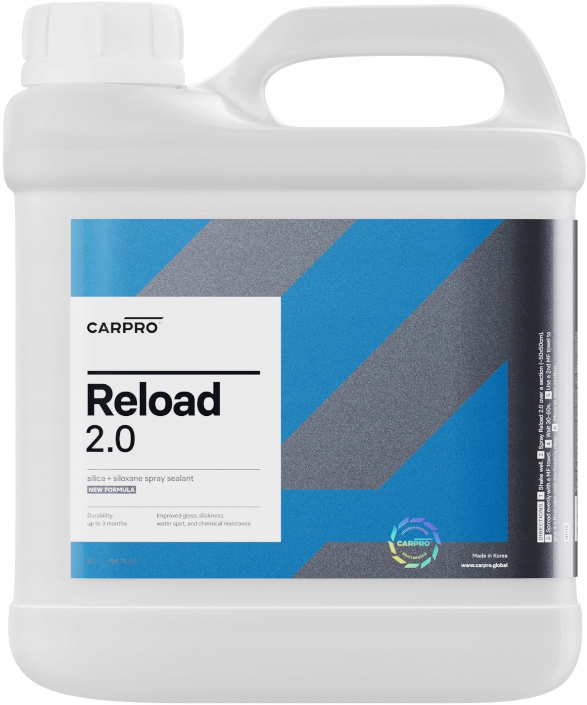 CarPro Reload Sealant Do Pielęgnacji Powłok 2.0 4L Stan opakowania oryginalne