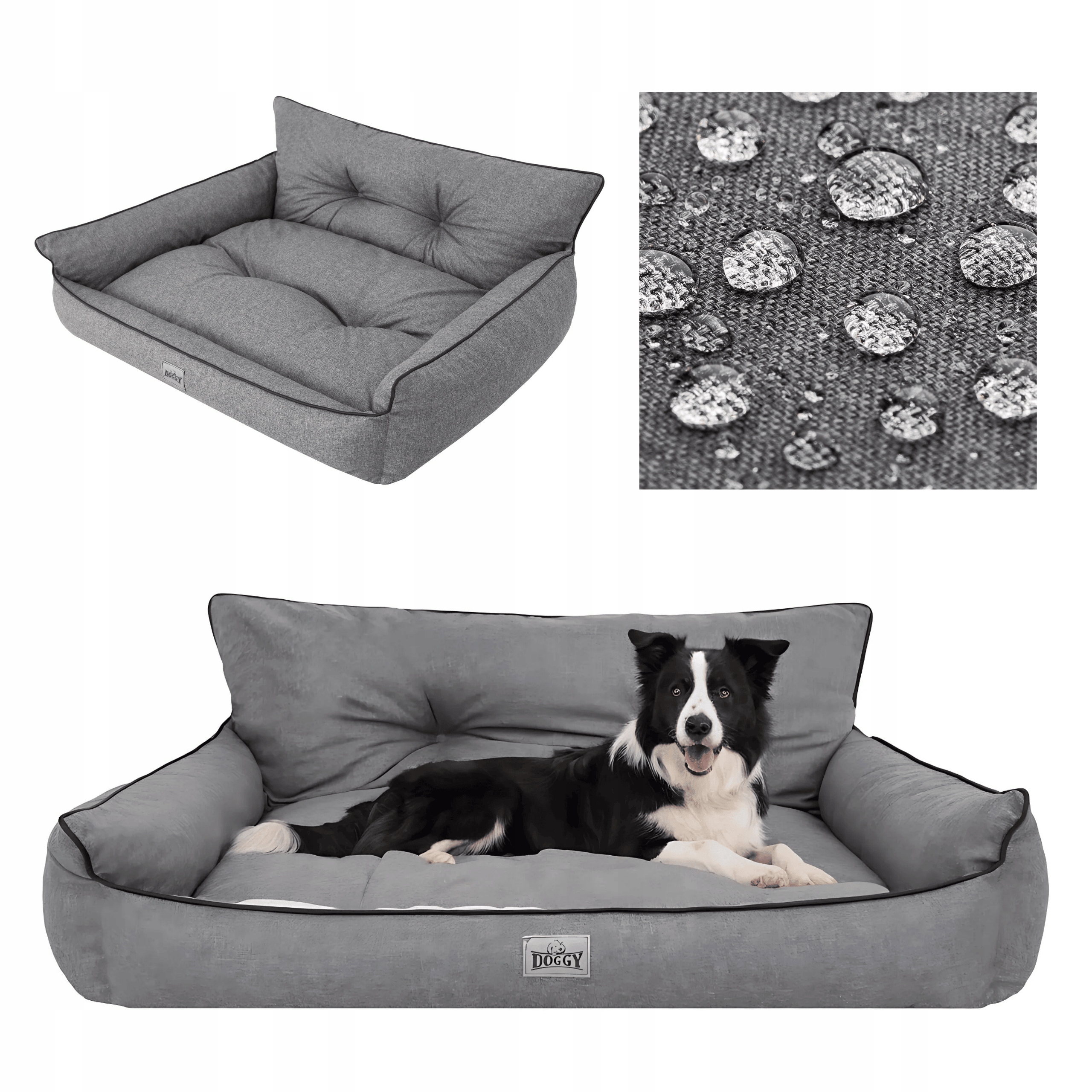 Pelíšek pro psa – voděodolná poduška – kotec pro psa – XXL 106 x 80 cm