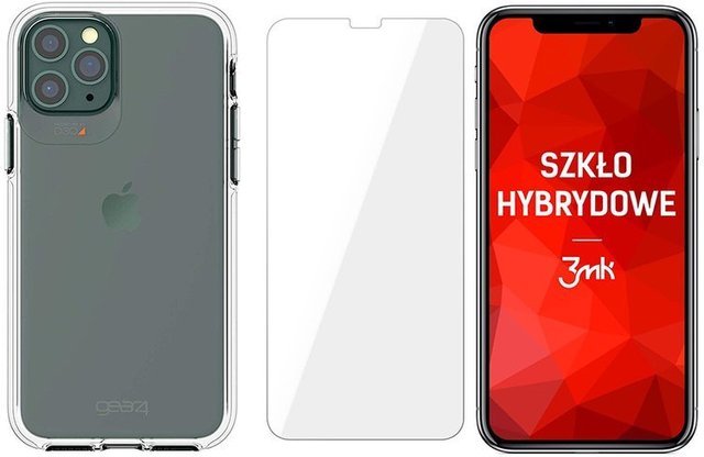 

GEAR4 - Etui Do Iphone 11 Pro + Szkło 3MK Flexible