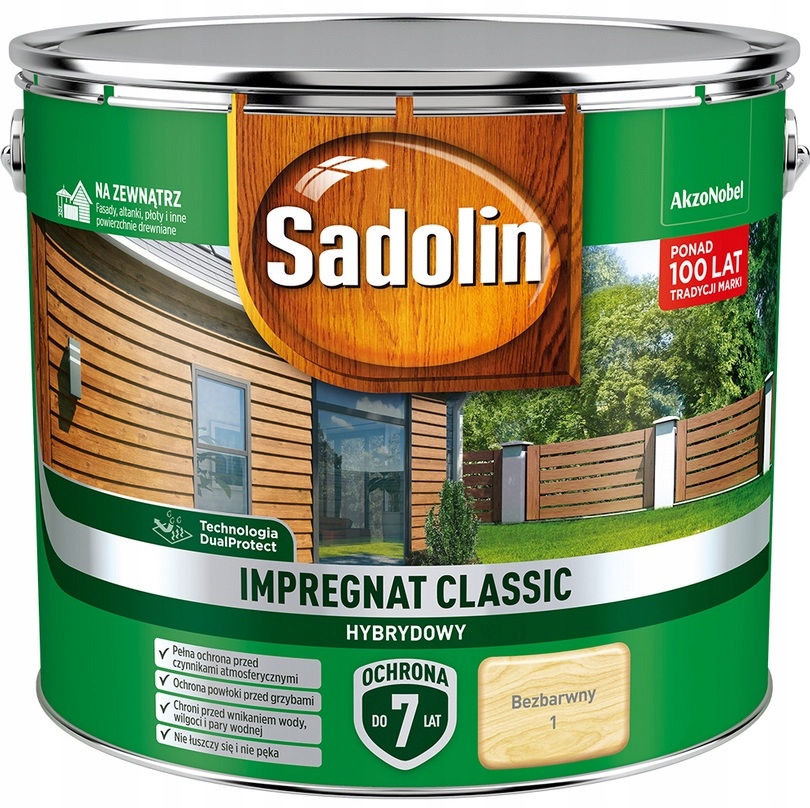 

Impregnat Sadolin Classic bezbarwny [1] 9l