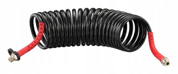 Pneumatická Spirála (M16X1,5/4000 MM, Červená Barva), Brzdový Ventil