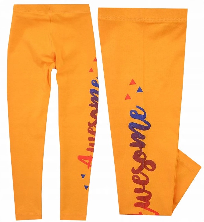 

Getry Legginsy Bawełna 'awesome' Żółte 110 J114L