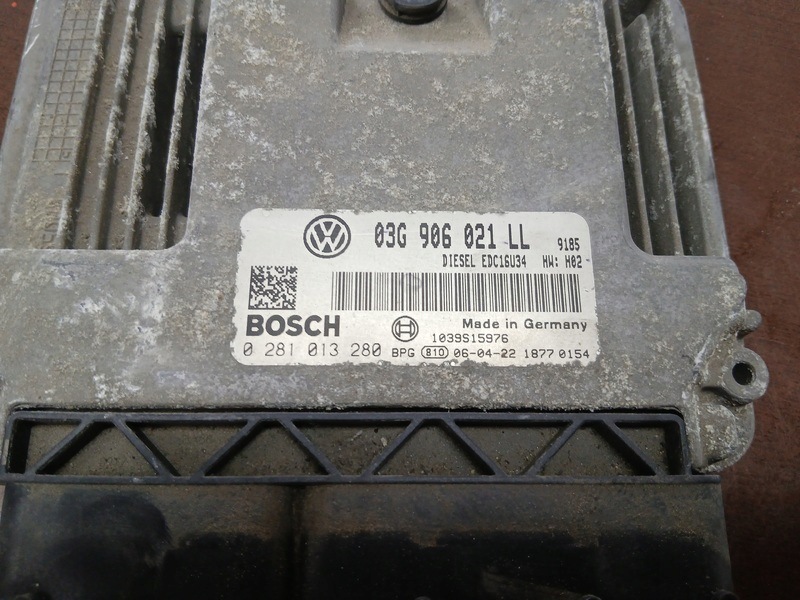 control unit ECU engine VW SEAT 03G906021LL