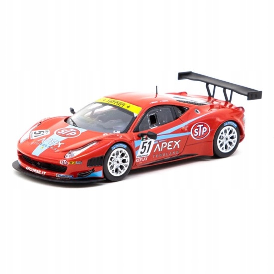 Tarmac Ferrari 458 Italia GT3 #51 D.Brown/G.Geddie Silverstone 2011 1:64