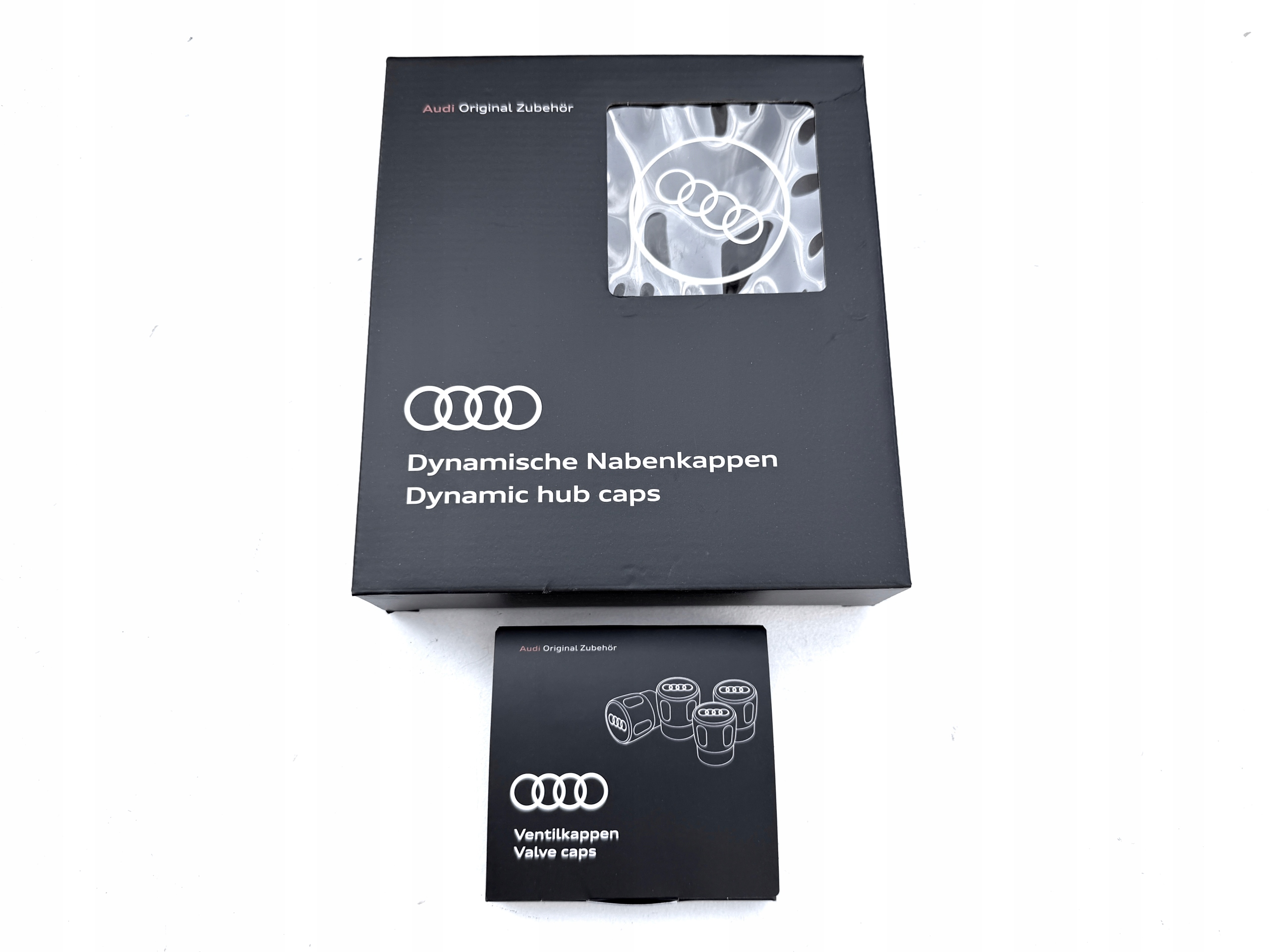 Dynamické krytky matice na ventily Audi 4M8071006A 80A071215 Nové