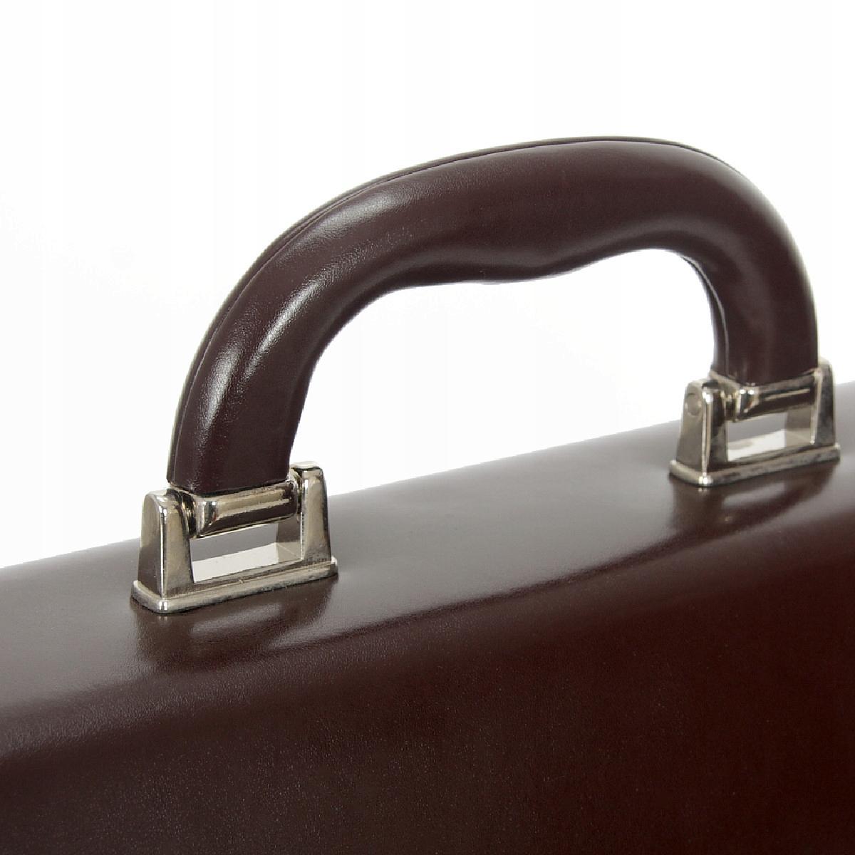 TORBA SKÓRZANA TECZKA NA LAPTOP BRĄZOWA SKÓRA PL Kolor brązowy