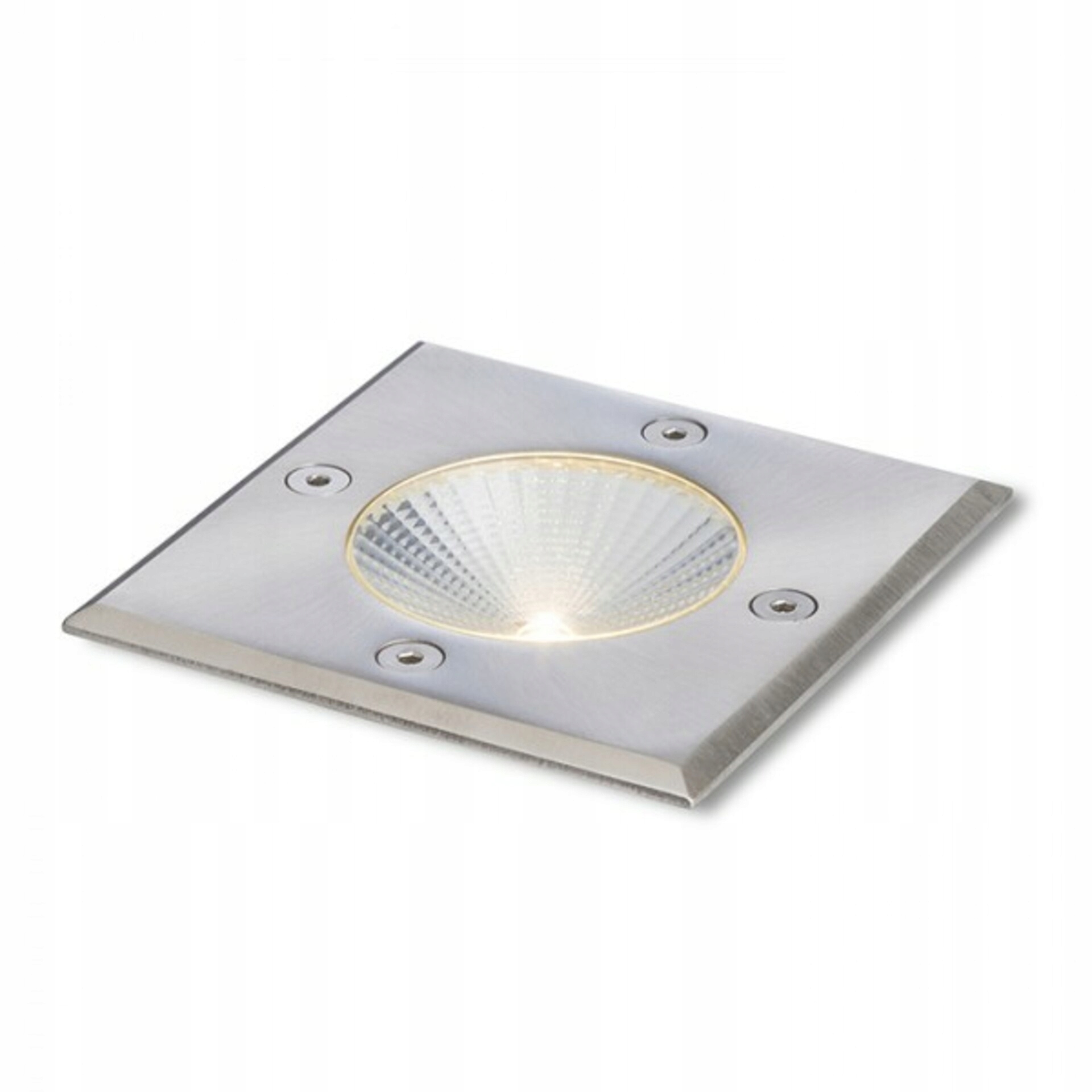 Rendl Rizz Sq 105 nerez Led 3W IP65 zápustné svietidlo 3000K 230V