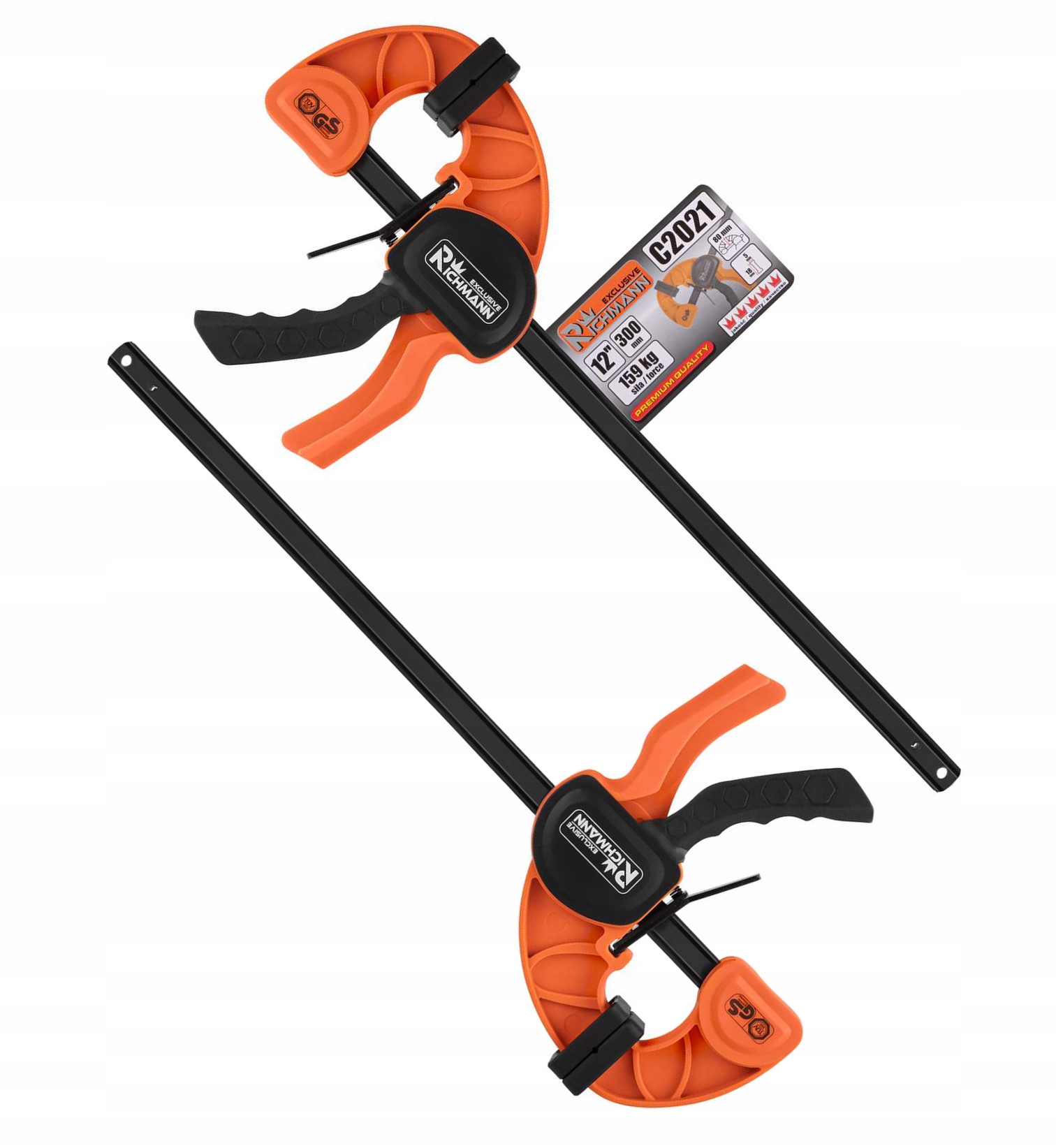 

Ścisk Stolarski Szybki 300mm Zestaw 2szt Richmann