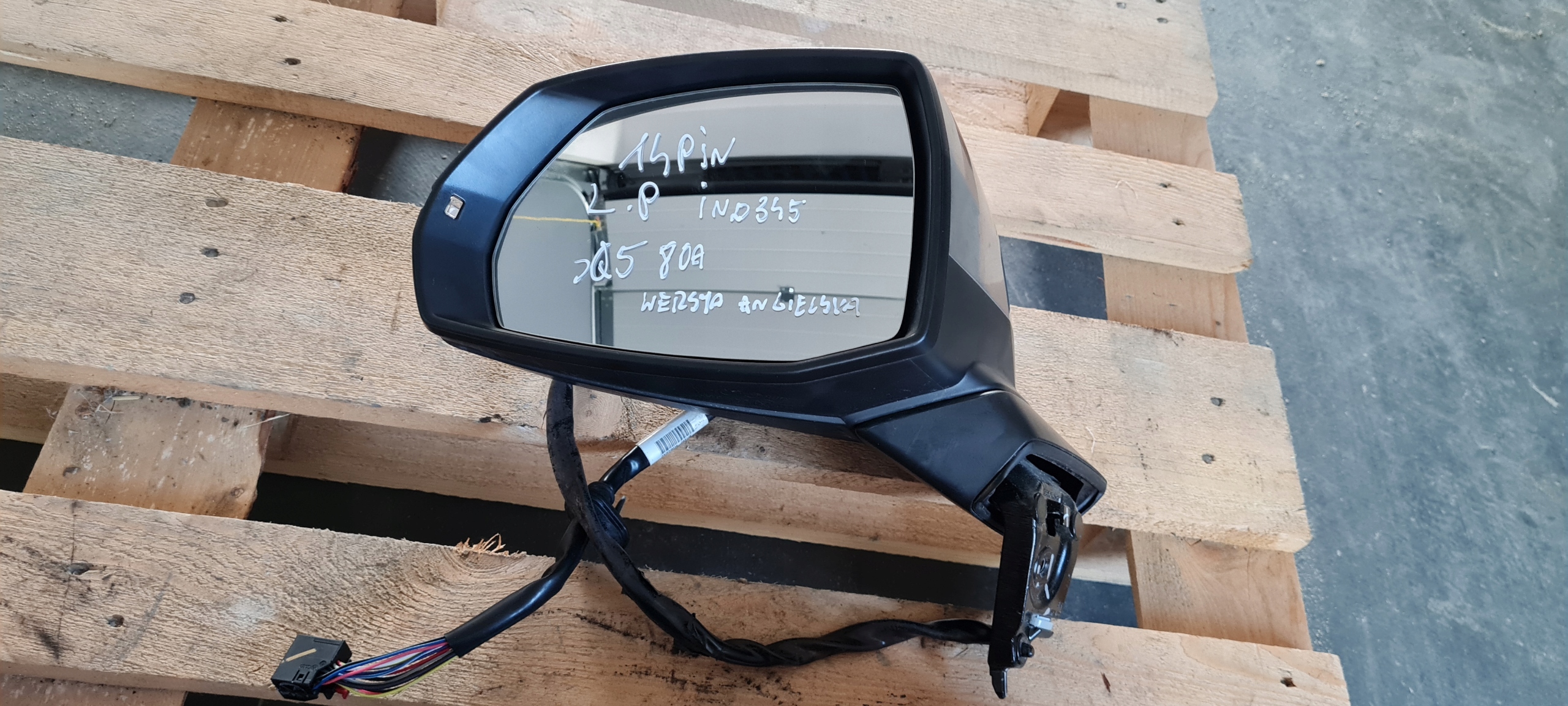 SQ5 Q5 80A mirror left left front front ANGLIK 4M0857527D