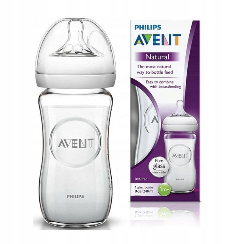 

Butelka Szklana Avent Natural 240 ml