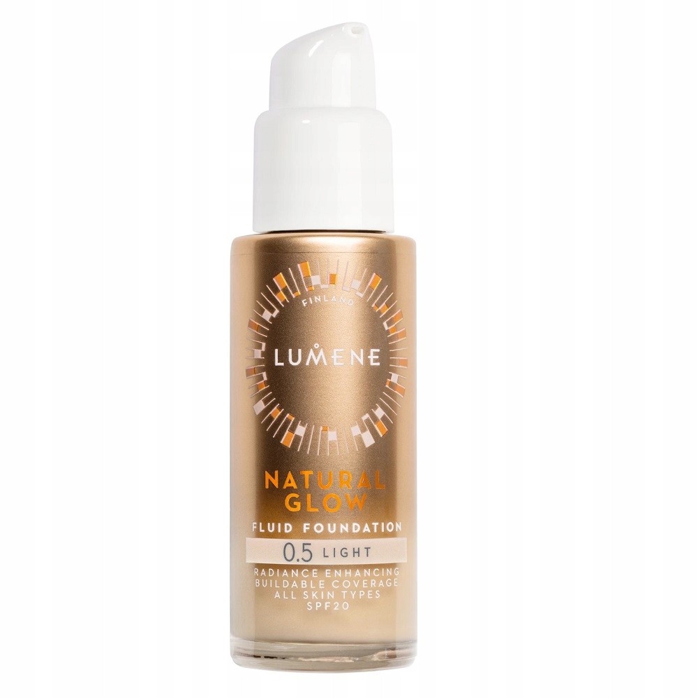Lumene Natural Glow Fluid Foundation Podkladová Báze Na Obličej 0.5 Light 30 ml