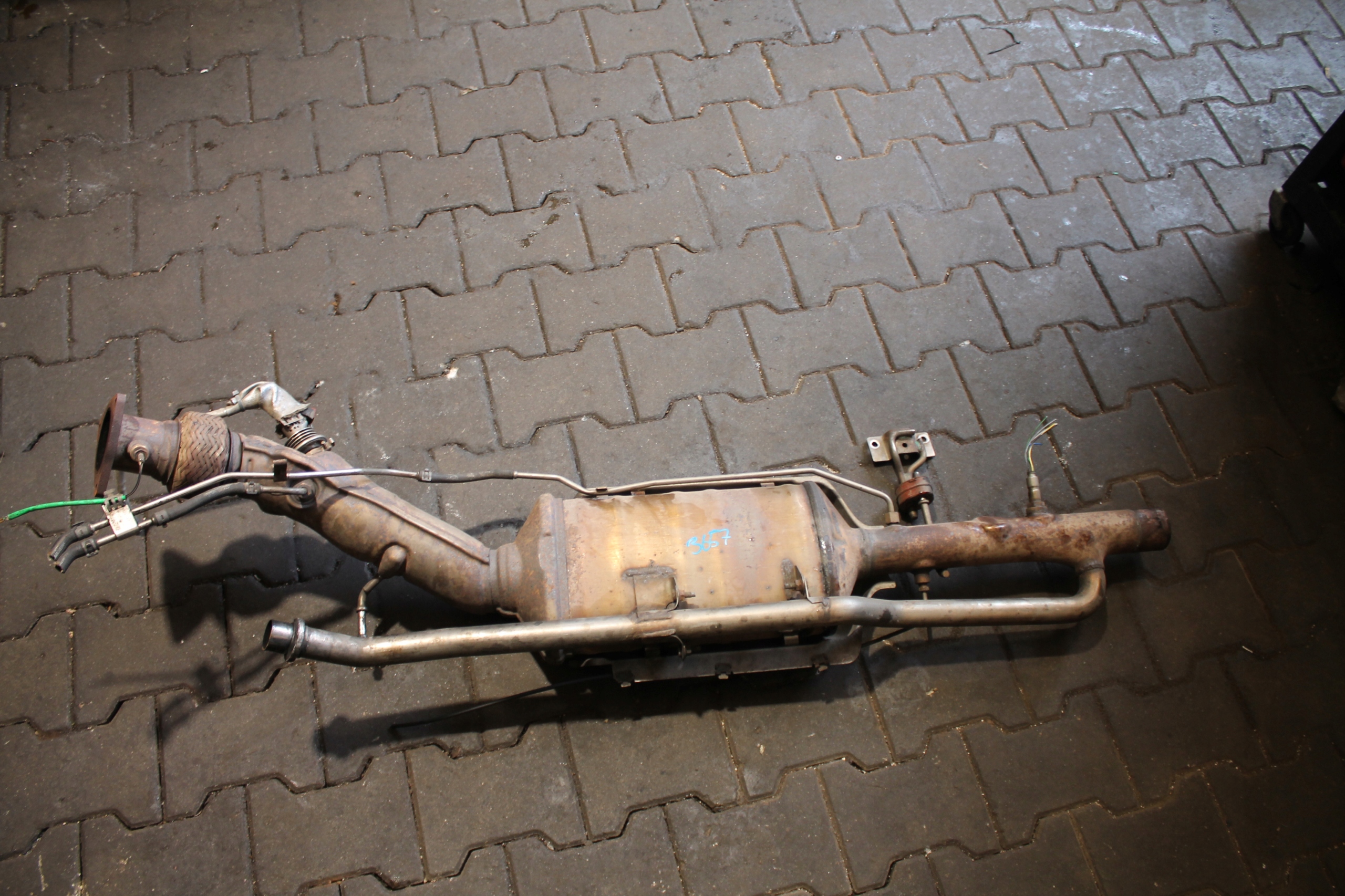 3657. KATALIZATOR FILTER DPF RANGE ROVER GJ32-5H343-AE