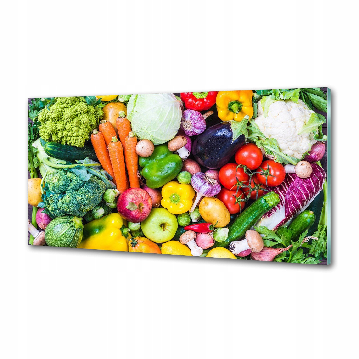 Panel do kuchyne Farebná zelenina 120 x 60 cm Lepidlo