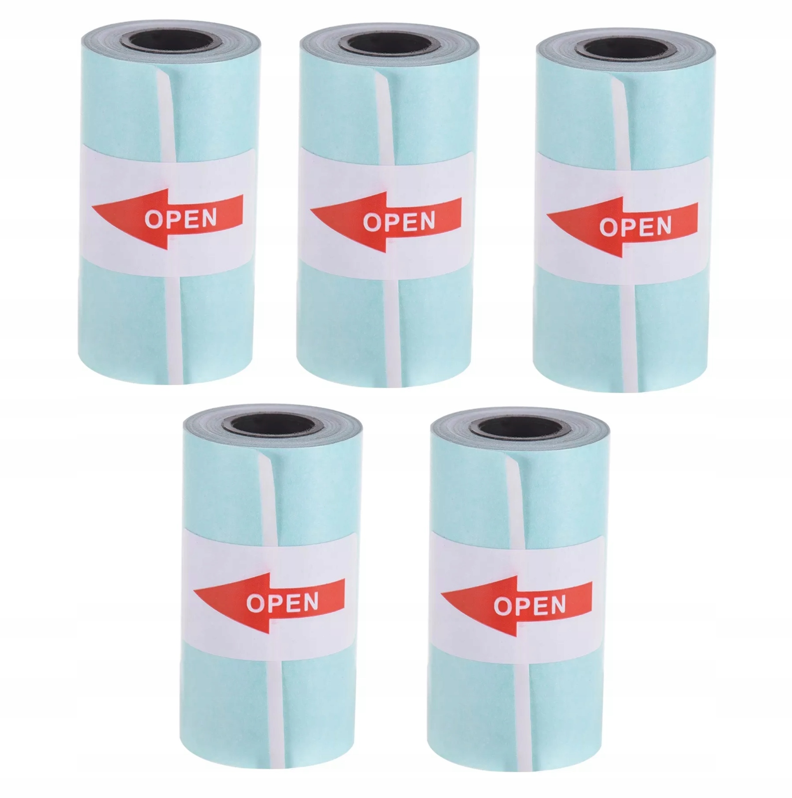 PAPIER SAMOPRZYLEPNY KOLOR+BIAŁY WKŁADY ROLKI DO MINI DRUKARKI DRUKUŚ 28m Kod producenta C15