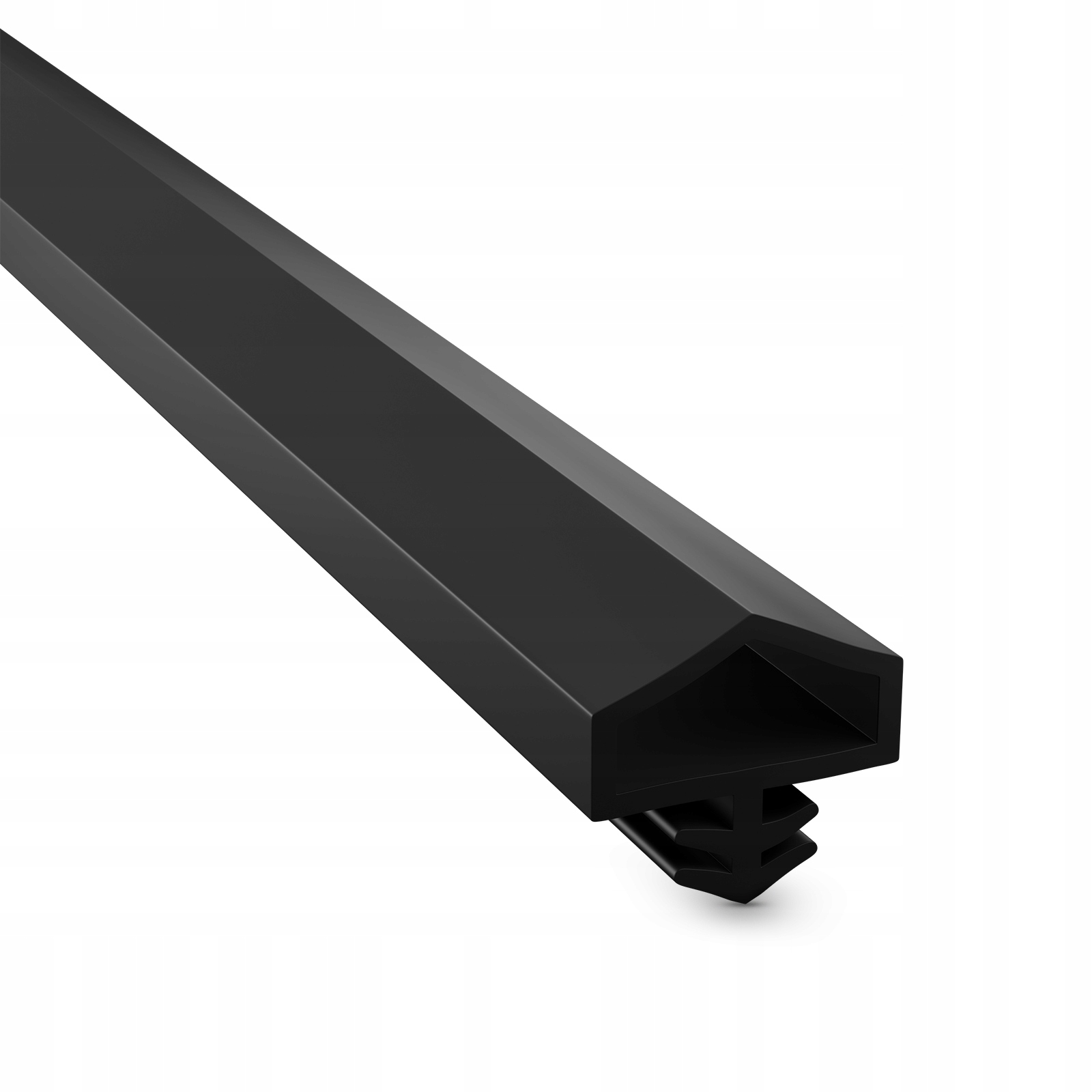 Těsnění pro dveře oken Zárubňová krytina KD-11 Dveřní černá 40 m