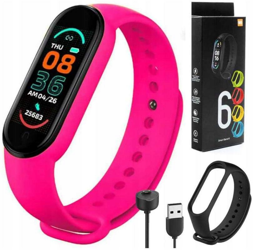 KROKOMIERZ SMARTBAND M6 OPASKA SPORTOWA PULS SMS