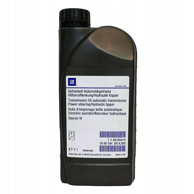 Olej Do Skrzyń Biegów Atf Dexron VI Oryginał Gm