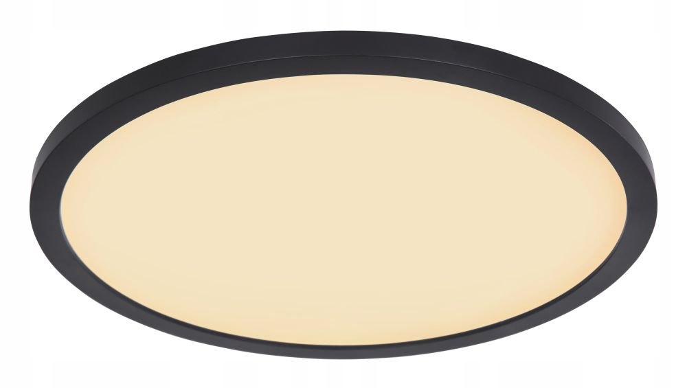 Stropné Svietidlo 24W Sapana čiernobiely s pamäťovou funkciou IP44 42 cm