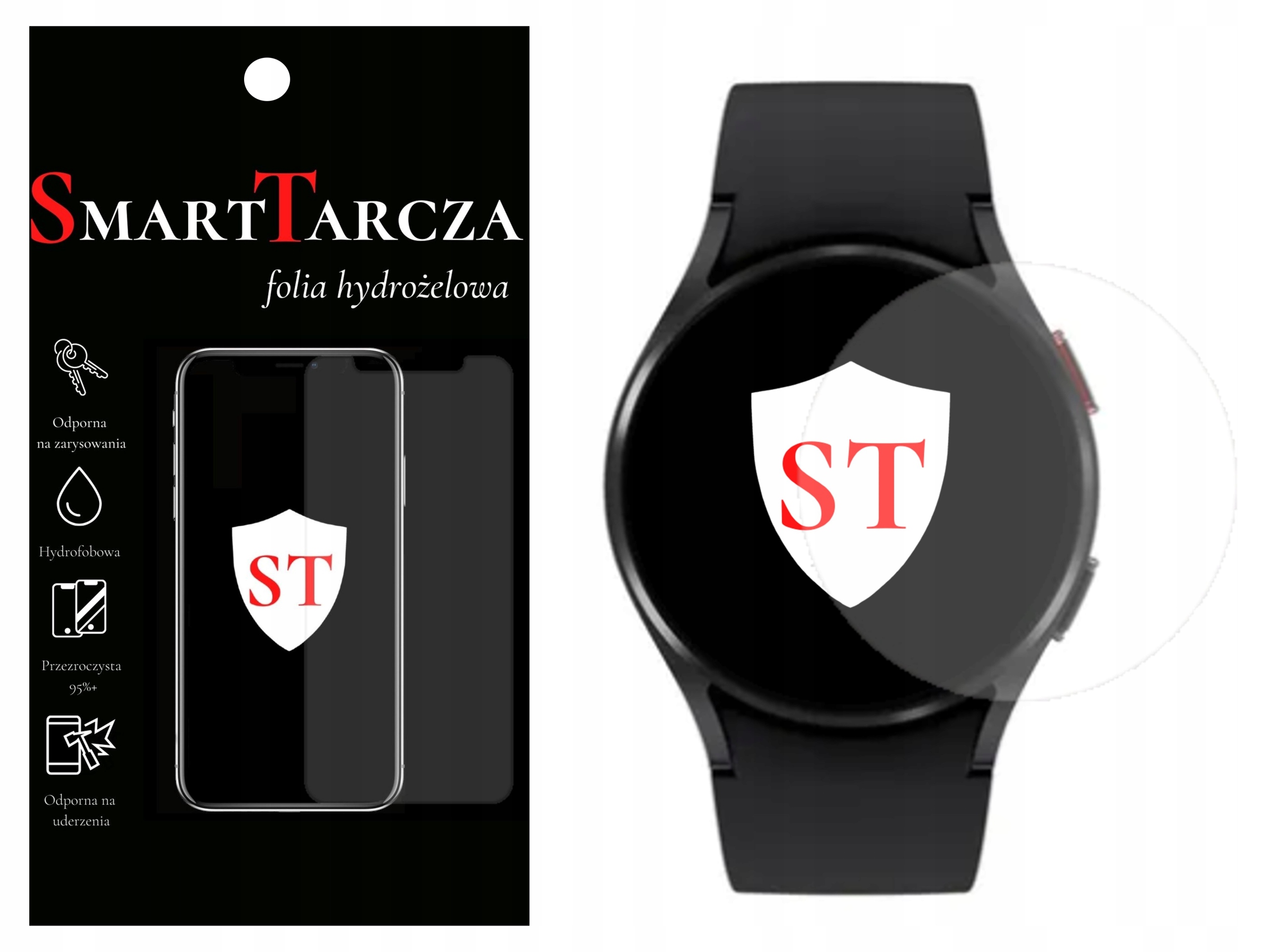 

6 X Folia Hydrożel Do Samsung Galaxy Watch 4 40MM