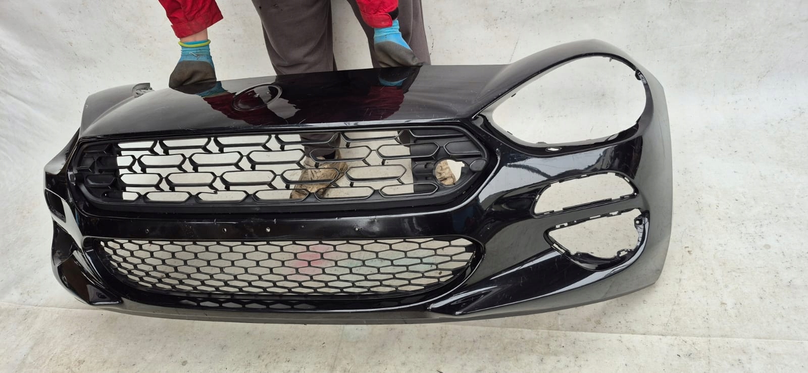 FIAT 124 SPIDER 16- bumper front front washer NA4L-50031