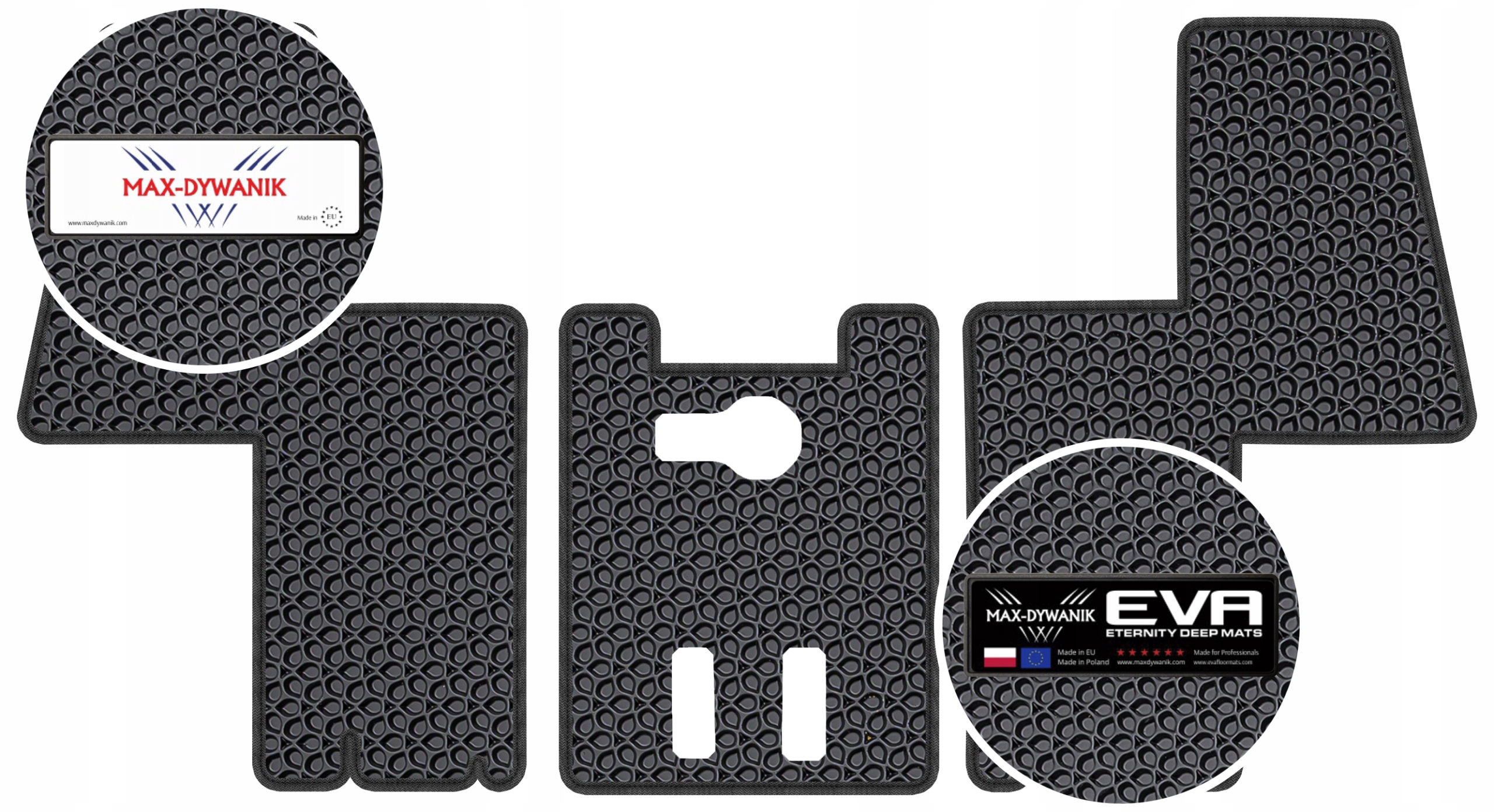Zetor 7745 Gumový koberec pro zemědělský traktor Eva Eternity Deep Mats