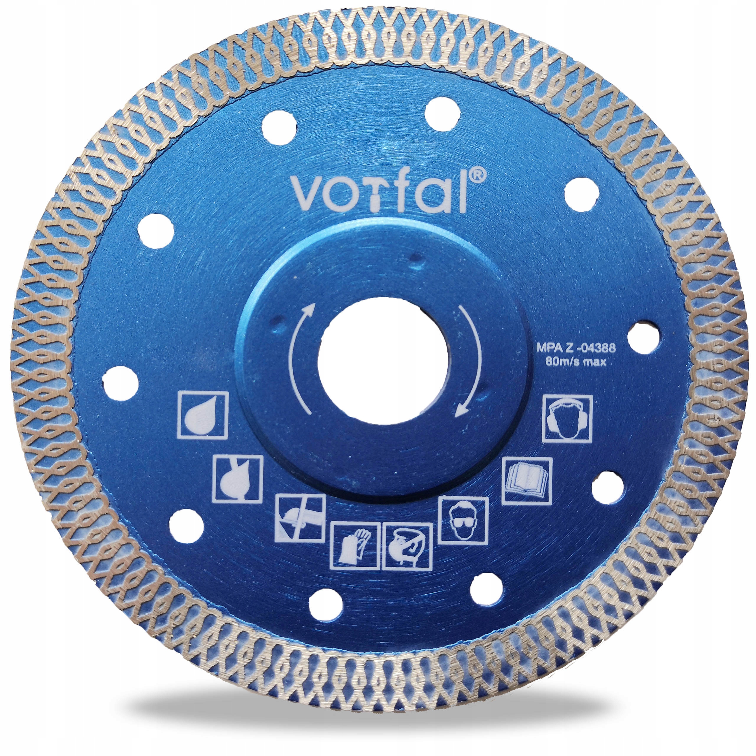 TARCZA DIAMENTOWA DO CIĘCIA GRESU GRANITU PŁYTEK NA SZLIFIERKĘ 115 MM PRO