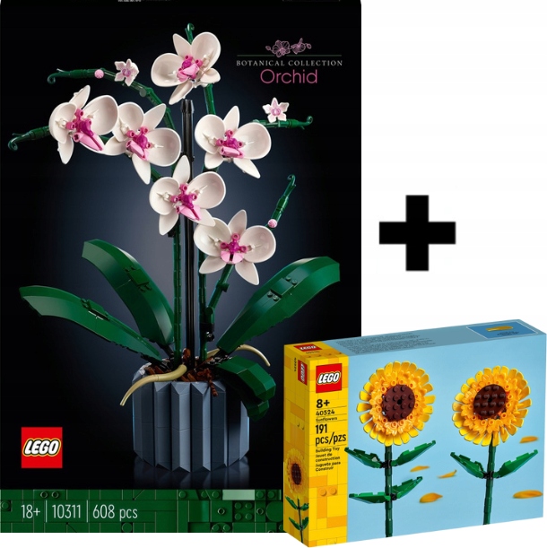 Lego Creator Expert Icons Orchidej 10311 Lego 40524 Dárková Sada