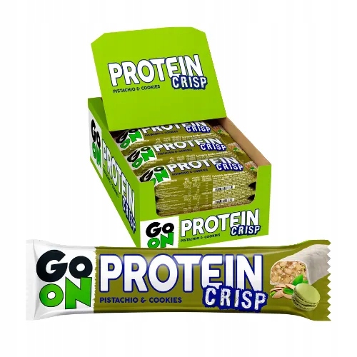 Go On Baton Proteinowy Crisp Pistacja 45G X 24SZT