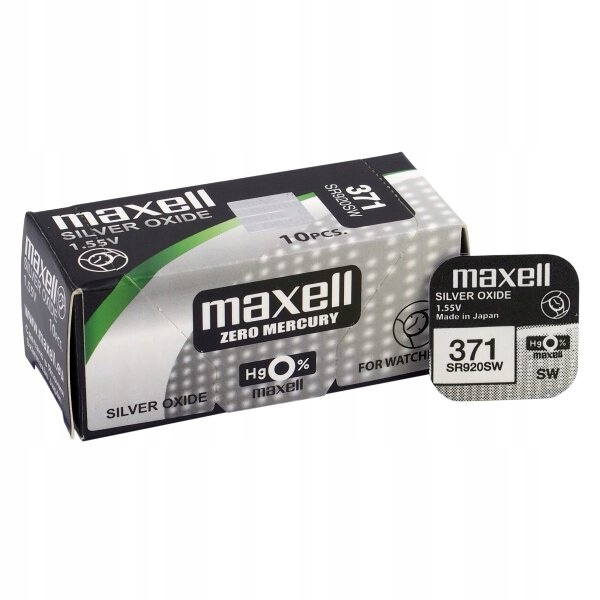 

Maxell 371 370 SR920SW G6