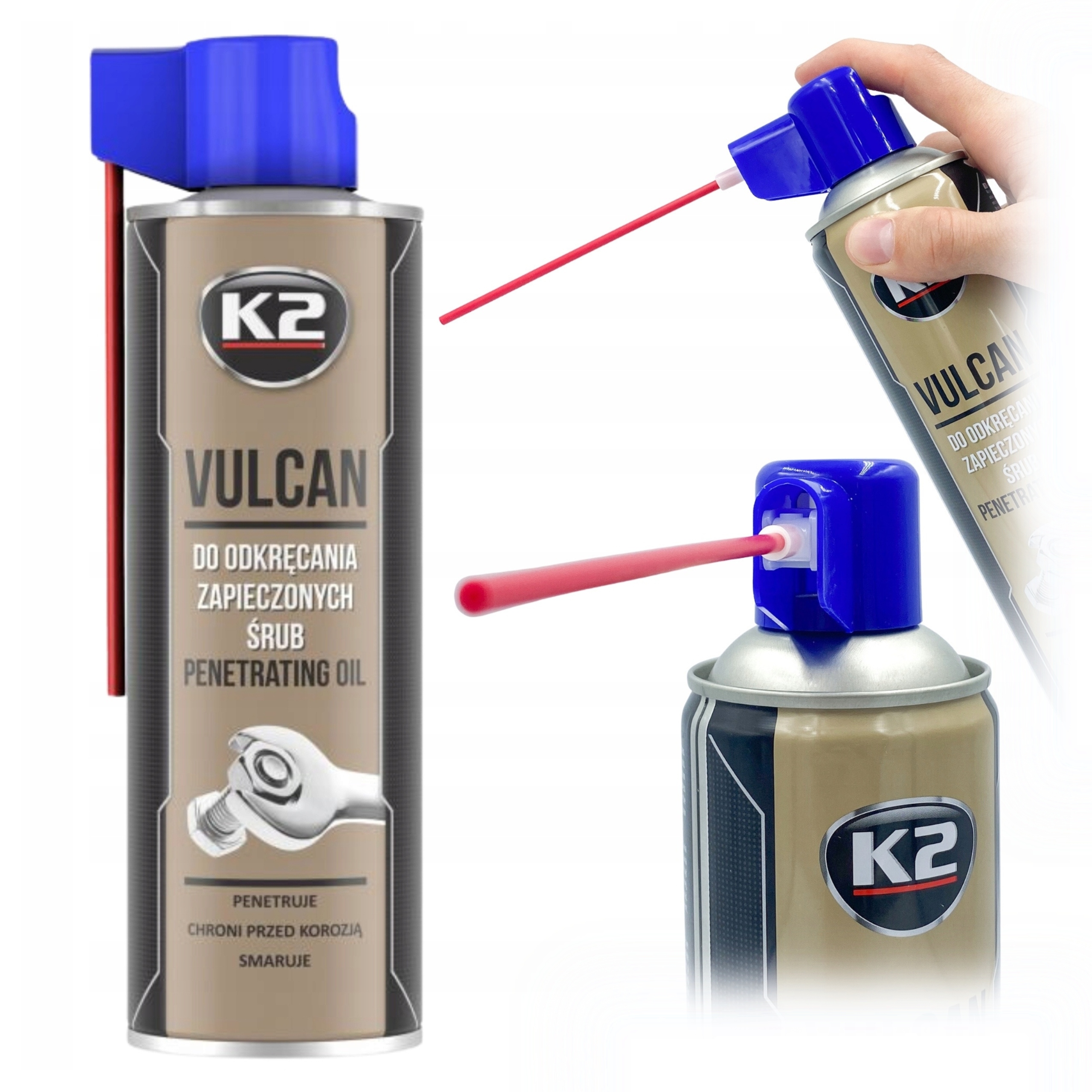 K2 Pro Vulcan Penetrant Do Odkręcania Śrub 500ML