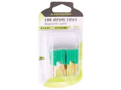 BEZPIECZNIKI JAPVAL MALE TYP M 40A 2SZT