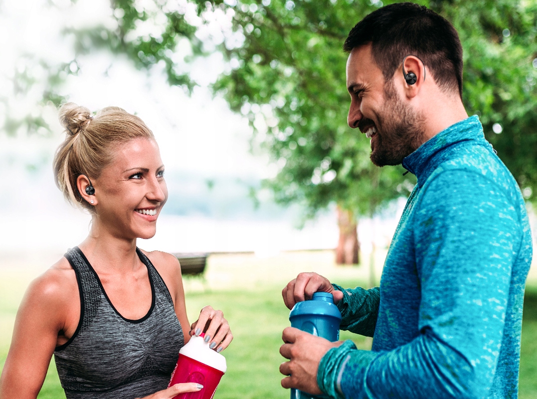 SŁUCHAWKI DOUSZNE BEZPRZEWODOWE TWS+POWER-BANK Kolor czarny