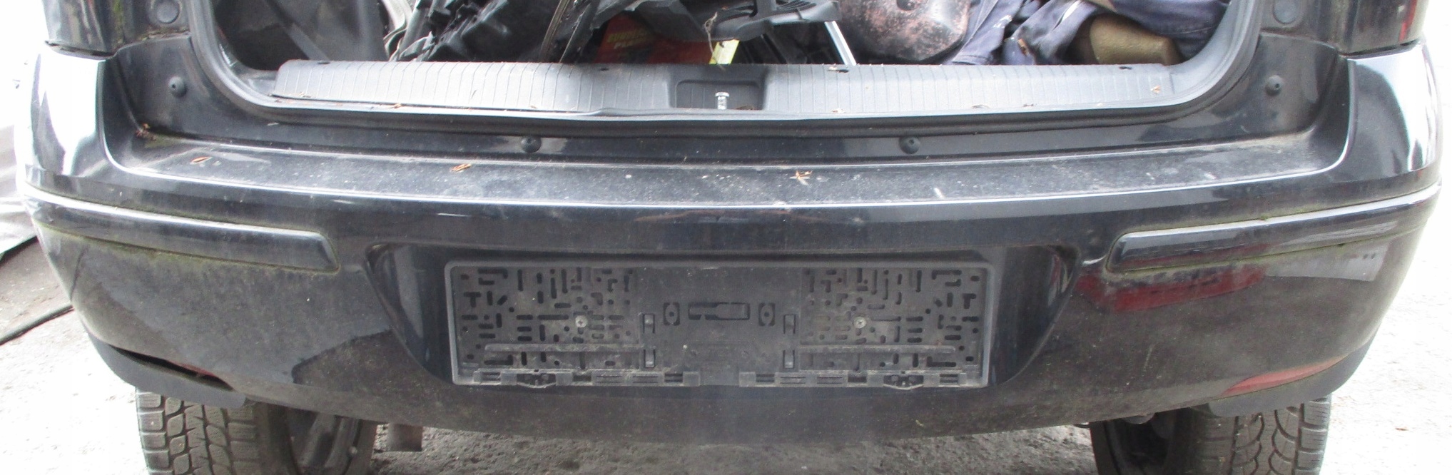 OPEL CORSA C 5D LIFT ZDERZAK TYLNY TYŁ