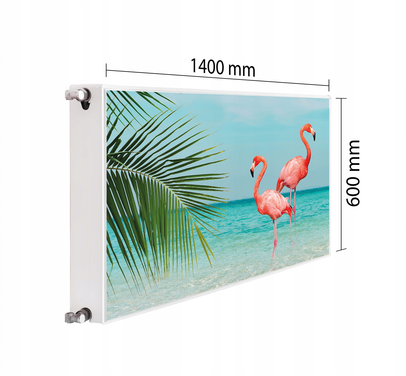 Magnetická Maska Na Radiátor 140x60 Plameňák Podložka Magnet