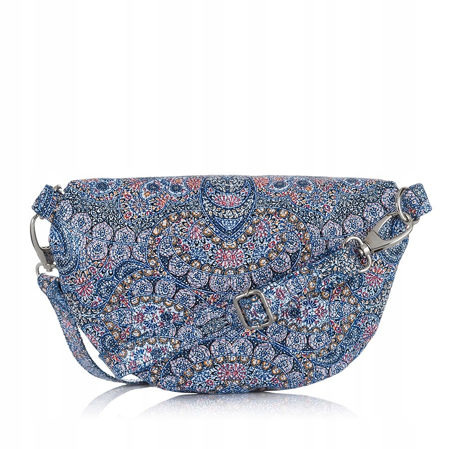 STYLOWA SASZETKA NERKA DAMSKA MODNY DESIGN SKÓRA Wzór dominujący print (nadruk)