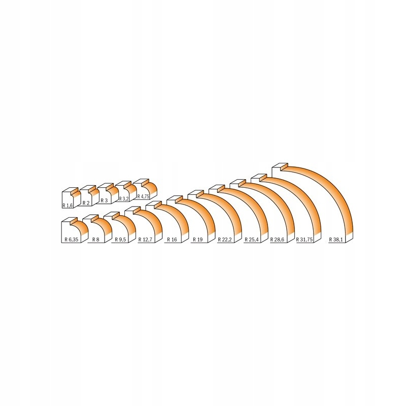 Frez CMT zaokrąglający R-2mm 738.167.11 Kod producenta 738.167.11
