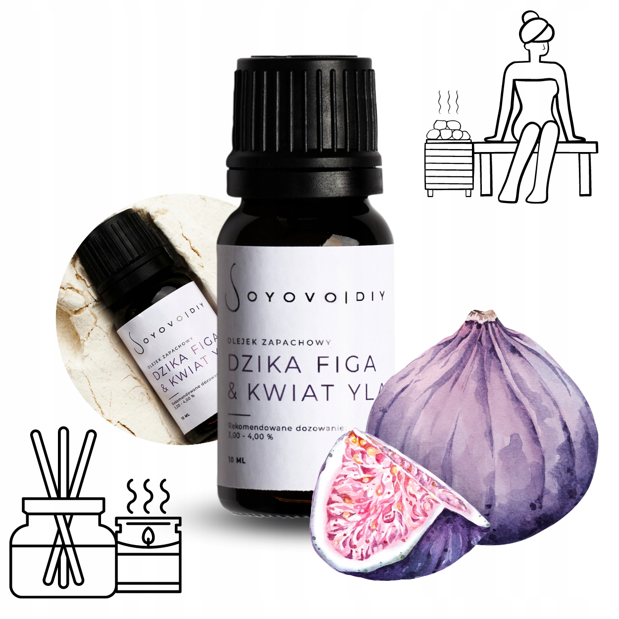 ZESTAW DO ROBIENIA ŚWIEC ŚWIECZEK SOJOWYCH PREZENT Marka inna