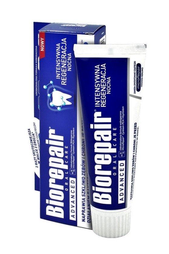 

BioRepair Night odbudowa szkliwa nocą pasta 75ml